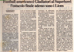 Articoli Campionato 93